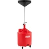image:imageVEVOR Oil Drain Container 20 Gallon Waste Oil Drain Tank Portable Oil Lift Drain Pan Air Operated Drainer Fluid Fuel Drainage Adjustable Funnel Height with Pressure Regulating Valve amp Wheel18 Gallon