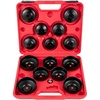 image:imageVEVOR Oil Filter Socket Set 30 Pcs Steel Black 3Jam Wrench14 Pcs