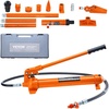 image:imageVEVOR Porta Power Kit 20 Ton Load Portable Hydraulic Jack with 46 ft Extended Oil Hose Comprehensive Accessories Car Frame Repair Tool with Portable Storage Case for Automotive Heavy Equipment12 Ton