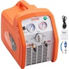 image:imageVEVOR Refrigerant Recovery Machine 1 HP Dual Cylinder Portable AC Recovery Machine with 3000rpm Brushless Motor Freon Refrigerant Recycling Tool for Automotive Air Condition Household HVACPortable