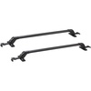 image:imageVEVOR Roof Rack Cross Bars Aluminum Roof Rack Crossbars Fit Roof Without Side Rail 155 lbs Load Capacity Adjustable Bare Roof Crossbars with Locks for SUVs Sedans and Vans