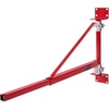 image:imageVEVOR Wall Mount Jib Crane 1320 lbs Max Load Capacity Electric Scaffolding Lift Electric Hoist Holder Swing Arm with Pole Steel Hoist Frame 180 Swivel Scaffold Lifting Arm for Electric Hoist330660 LBS