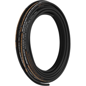 image:imageHydraulic Hose 14 inch x 100 ft Coiled Hydraulic Hose 5800 PSI Rubber Hydraulic Flexible Hose with 2 HighTensile Steel Wire Braid 20 to 140 Hydraulic Oil Flexible Hose14 inch x 100 ft