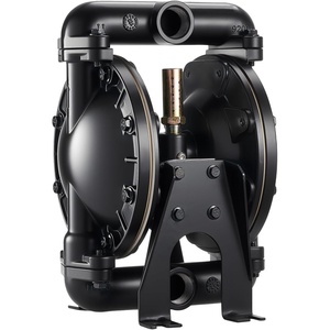 image:imageVEVOR Air Operated Double Diaphragm Pump 35 GPM 1 inch Inlet amp Outlet Pneumatic Waste Oil Transfer Pump Max 114 PSI Aluminum Alloy Body AirOperated for Diesel Grease Kerosene Gasoline amp Oil1inch 35GPM Aluminum Alloy
