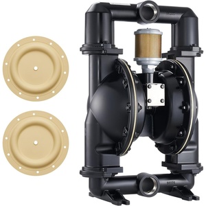 image:imageVEVOR AirOperated Double Diaphragm Pump 2 inch Inlet amp Outlet Aluminum Alloy Body 1584 GPM amp Max 120PSI Nitrile Diaphragm Transfer Pump for Petroleum Diesel Oil and Low Viscosity Fluids158 GPM