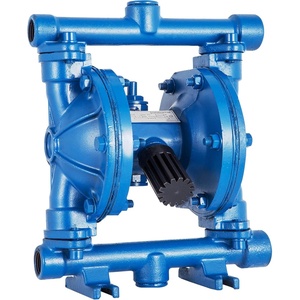 image:imageVEVOR AirOperated Double Diaphragm Pump 2 inch Inlet amp Outlet Aluminum Alloy Body 1584 GPM amp Max 120PSI Nitrile Diaphragm Transfer Pump for Petroleum Diesel Oil and Low Viscosity Fluids30 GPM