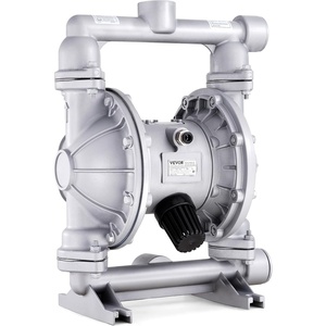 image:imageVEVOR AirOperated Double Diaphragm Pump 2 inch Inlet amp Outlet Aluminum Alloy Body 1584 GPM amp Max 120PSI Nitrile Diaphragm Transfer Pump for Petroleum Diesel Oil and Low Viscosity Fluids44 GPM