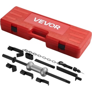 image:imageVEVOR Dent Puller Kit 13 lbs 14in1 Slide Hammer Dent Removal Kit HeavyDuty Auto Body Truck Repair Automotive Damage Remover Tool Repair Frame with Carrying Case Extension Rod NonSlip Handle10 lbs 13in1