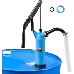 image:imageVEVOR Drum Pump 95 oz Per Stroke LeverAction Barrel Pump Fits 555 Gallon Drums with 3Section Suction Tube Assembly amp Hose Hand Operated Designed to Transfer Water Alcohol Corrosive Liquids