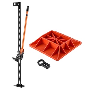 image:imageVEVOR Farm Jack with Base 48 Utility High Lift Farm Jack 318 Ton 7000 lbs Capacity Ratcheting Off Road Utility Jacks HeavyDuty Lift Jacks with 512425 Lifting Range for Tractor TruckSUV60 inch with Base