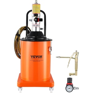 image:imageVEVOR Grease Pump 5 Gallon Air Grease Pump with 13 ft High Pressure Hose and Grease Gun 20L Pneumatic Grease Pump with Wheels Portable Lubrication Grease Pump5 Gallon
