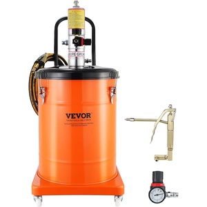 image:imageVEVOR Grease Pump 5 Gallon Air Grease Pump with 13 ft High Pressure Hose and Grease Gun 20L Pneumatic Grease Pump with Wheels Portable Lubrication Grease Pump105 Gallon