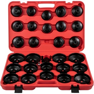 image:imageVEVOR Oil Filter Socket Set 30 Pcs Steel Black 3Jam Wrench30 Pcs