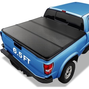image:imageVEVOR Retractable Tonneau Cover 55 ft Hard Retractable Tonneau Cover with Builtin Drainage Pipe for 20092024 Ford F150 Crew Cab Customized Design with DoubleLock amp TSlot65 ft