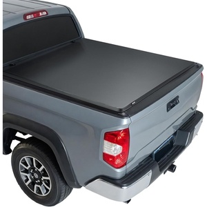 image:imageVEVOR Retractable Tonneau Cover 58 ft Hard Tonneau Cover with Builtin Drainage Pipe for 20212024 ChevyGMC SilveradoSierra 1500 Crew Cab Customized Design with DoubleLock amp TSlot5859ft