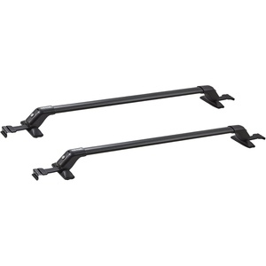 image:imageVEVOR Roof Rack Cross Bars Aluminum Roof Rack Crossbars Fit Roof Without Side Rail 155 lbs Load Capacity Adjustable Bare Roof Crossbars with Locks for SUVs Sedans and Vans