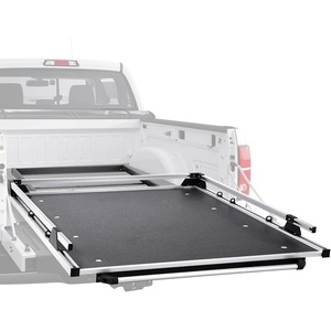 image:imageVEVOR Sliding Truck Bed Organizer 65 x 48Inch Heavy Duty Truck Bed Storage Drawer with 1000 lbs Capacity Features 6 Movable Rings for Securing 2Postion Slide Out Tray for Pickup Trucks Black68 x 48 inches