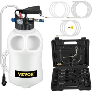image:imageVEVOR Transmission Fluid Pump 2 Way ATF Refill System Dispenser Oil and Liquid Extractor 10 Liter Large Capacity Automatic Transmission Fluid Pump Tool Set with 14 Pieces ATF Filler Adapters10L