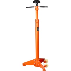 image:imageVEVOR Underhoist Support Stand 34 Ton Capacity Under Hoist Jack Stand Lifting from 384 to 754 in Bearing Mounted Spin Handle SelfLocking Threaded Screw Two Wheels Support Vehicle Components