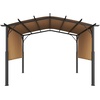 image:imageVEVOR 10 x 10 ft Outdoor Pergola Arched Top Metal Pergola Retractable Pergola with Sun Shade Canopy Large Patio Shelter Pavilion Heavy Duty Garden Pergola for Deck Backyard Porch Poolside10 x 10 ft