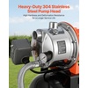 image:imageVEVOR 16 HP Shallow Well Pump with Pressure Tank 120V 1320 GPH Stainless Steel Irrigation Jet Pump with 5Gal Tank Automatic Water Booster System 2040 PSI Pressure Switch for Home Garden Lawn1732 X 1024 X 2008 in