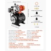 image:imageVEVOR 16 HP Shallow Well Pump with Pressure Tank 120V 1320 GPH Stainless Steel Irrigation Jet Pump with 5Gal Tank Automatic Water Booster System 2040 PSI Pressure Switch for Home Garden Lawn1732 X 1024 X 2008 in