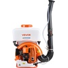 image:imageVEVOR Backpack Fogger Sprayer 63CC 3HP Engine Gas Powered Fogger Sprayer with 4 Gallon Tank Powder and Liquid Mister Duster System for Effective Fleas Ticks Critters Control Gardening amp Farming