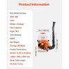 image:imageVEVOR Backpack Fogger Sprayer 63CC 3HP Engine Gas Powered Fogger Sprayer with 4 Gallon Tank Powder and Liquid Mister Duster System for Effective Fleas Ticks Critters Control Gardening amp Farming