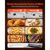 image:imageVEVOR Commercial Electric Drawer Warmer2 FullSize Pan Stainless Steel Food WarmerFreestanding Standard Warming Drawer Cabinet85F185F Wide Temperature Rangefor Restaurant Hotel Buffet amp Bakery3150 x 2106 x 1429 in
