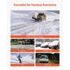 image:imageVEVOR Driveway Markers 50 PCS 48 inch 031 inch Diameter Orange Fiberglass Poles Snow Stakes with Reflective Tape 12 Steel Drill Bit amp Protection Gloves for Parking Lots Walkways Easy Visibility14 Inch