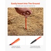 image:imageVEVOR Driveway Markers 50 PCS 48 inch 031 inch Diameter Orange Fiberglass Poles Snow Stakes with Reflective Tape 12 Steel Drill Bit amp Protection Gloves for Parking Lots Walkways Easy Visibility14 Inch