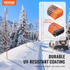 image:imageVEVOR Driveway Markers 50 PCS 48 inch 031 inch Diameter Orange Fiberglass Poles Snow Stakes with Reflective Tape 12 Steel Drill Bit amp Protection Gloves for Parking Lots Walkways Easy Visibility516 Inch