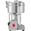 image:imageVEVOR Electric Grain Mill Grinder 3400W 2500G Spice Corn Dry Grinding Machine 32000RPM High Speed Stainless Steel Pulverizer Powder Machine for Dried Grain Coffee Bean Spice Nut 270 Swing TypeSilver