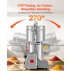image:imageVEVOR Electric Grain Mill Grinder 3400W 2500G Spice Corn Dry Grinding Machine 32000RPM High Speed Stainless Steel Pulverizer Powder Machine for Dried Grain Coffee Bean Spice Nut 270 Swing TypeSilver