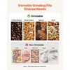 image:imageVEVOR Electric Grain Mill Grinder 3400W 2500G Spice Corn Dry Grinding Machine 32000RPM High Speed Stainless Steel Pulverizer Powder Machine for Dried Grain Coffee Bean Spice Nut 270 Swing TypeSilver