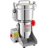 image:imageVEVOR Electric Grain Mill Grinder 3400W 2500G Spice Corn Dry Grinding Machine 32000RPM High Speed Stainless Steel Pulverizer Powder Machine for Dried Grain Coffee Bean Spice Nut 270 Swing TypeSilver