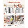 image:imageVEVOR Electric Grain Mill Grinder 3400W 2500G Spice Corn Dry Grinding Machine 32000RPM High Speed Stainless Steel Pulverizer Powder Machine for Dried Grain Coffee Bean Spice Nut 270 Swing TypeSilver