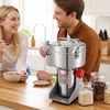 image:imageVEVOR Electric Grain Mill Grinder 3400W 2500G Spice Corn Dry Grinding Machine 32000RPM High Speed Stainless Steel Pulverizer Powder Machine for Dried Grain Coffee Bean Spice Nut 270 Swing TypeSilver