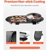 image:imageVEVOR Hot Pot with Grill 1800W 2in1 Electric Smokeless Grill and Hot Pot Korean BBQ Shabu Shabu Hotpot with Separate Dual Temperature Control Nonstick Pan for 28 People Family Dining2200W 2in1