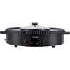 image:imageVEVOR Hot Pot with Grill 1800W 2in1 Electric Smokeless Grill and Hot Pot Korean BBQ Shabu Shabu Hotpot with Separate Dual Temperature Control Nonstick Pan for 28 People Family Dining1800W 2in1
