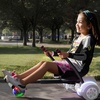 image:imageVEVOR Hoverboard Seat Attachment Adjustable Frame 220 LBS Capacity Fits 65 8 85 10 Hoverboards Go Kart Accessory for Kids amp AdultsLed