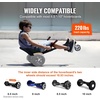 image:imageVEVOR Hoverboard Seat Attachment Adjustable Frame 220 LBS Capacity Fits 65 8 85 10 Hoverboards Go Kart Accessory for Kids amp AdultsLed