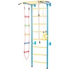 image:imageVEVOR Indoor Jungle Gym for Toddlers 7in1 Climbing Playset with Carbon Steel Swedish Ladder Wall Ladder PullUp Bar Rope Ladder and Gymnastic Rings Supports 220 lbs Multicolor5in1