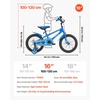 image:imageVEVOR Kids Bike 141618 Inches BMX Style Children Bicycle Training Wheels Included Sturdy and Easy to Assemble Toddler Bike for Boys amp Girls Learning to Ride BlueBlue
