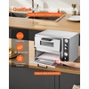 image:imageVEVOR Pizza Oven Electric 18 DoubleDeck Commercial Countertop Pizza Oven 842F Max Temp Indoor Pizza Maker with Thermometer Independent Upper amp Lower Temp Control amp Timer for Home Restaurant18 Inch Dual Layer
