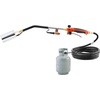 image:imageVEVOR Propane Torch Weed Burner High Output 1800000 BTU with 10 ft Hose Heavy Duty Blow Torch with Adjustable Flame amp Turbo Trigger Push Button Auto Igniter Flamethrower for Garden Ice Snow Road28 x 49 x 24 inch