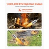 image:imageVEVOR Propane Torch Weed Burner High Output 1800000 BTU with 10 ft Hose Heavy Duty Blow Torch with Adjustable Flame amp Turbo Trigger Push Button Auto Igniter Flamethrower for Garden Ice Snow Road28 x 49 x 24 inch