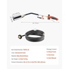 image:imageVEVOR Propane Torch Weed Burner High Output 1800000 BTU with 10 ft Hose Heavy Duty Blow Torch with Adjustable Flame amp Turbo Trigger Push Button Auto Igniter Flamethrower for Garden Ice Snow Road28 x 49 x 24 inch