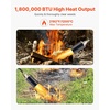 image:imageVEVOR Propane Torch Weed Burner High Output 1800000 BTU with 10 ft Hose Heavy Duty Blow Torch with Adjustable Flame amp Turbo Trigger Push Button Auto Igniter Flamethrower for Garden Ice Snow Road27in