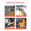 image:imageVEVOR Propane Torch Weed Burner High Output 1800000 BTU with 10 ft Hose Heavy Duty Blow Torch with Adjustable Flame amp Turbo Trigger Push Button Auto Igniter Flamethrower for Garden Ice Snow Road27in